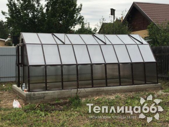 Теплица Рада Рица под поликарбонат, 3х6 метров