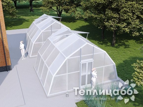 Теплица Рада Балхаш под поликарбонат, 5,0х8 метров