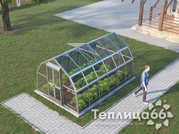 Теплица Рада Нева под стекло, 2,65х4 метра