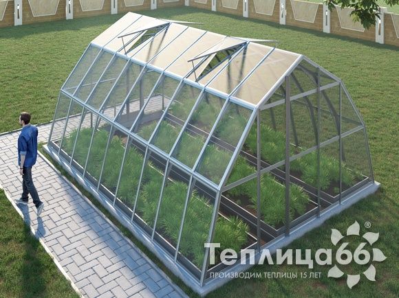 Теплица Рада Нил под стекло, 4,5х6 метров