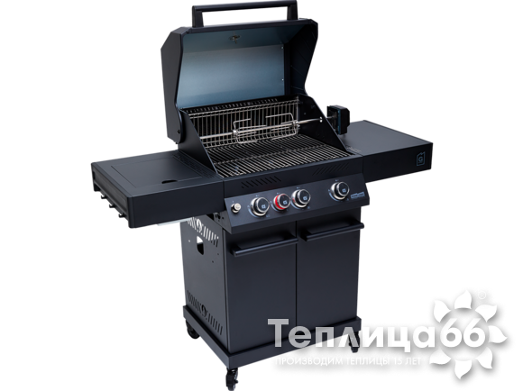 Газовый гриль PRIMELINER 3B, комплектация DELUX